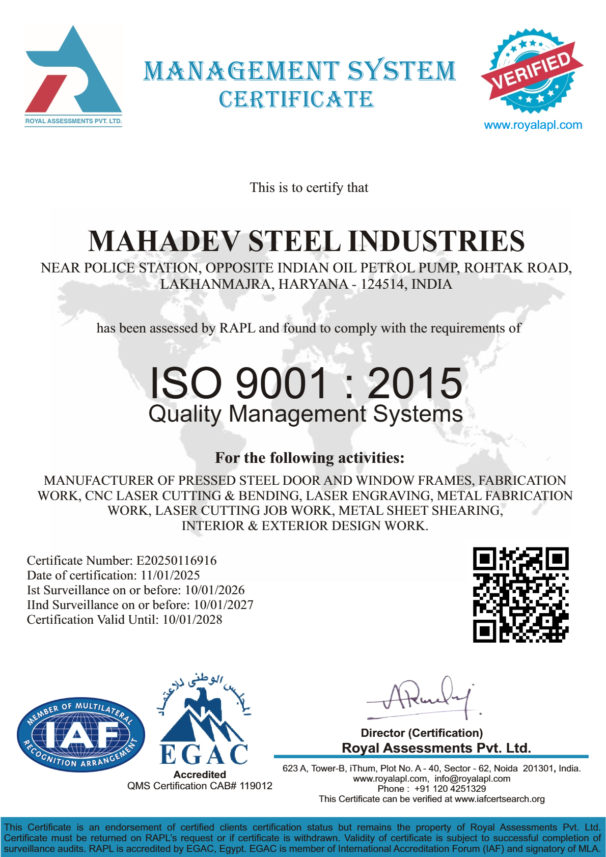 ISO 9001:2015